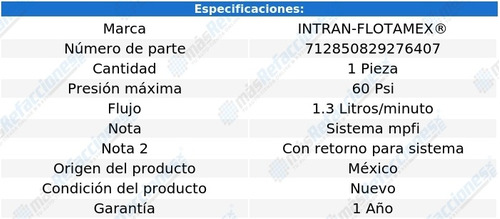 Repuesto Bomba Combustible Gmc Safari V6 4.3l 97-99 Foto 2