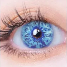 Lentes De Contacto Para Halloween, Display, Blue