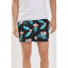 Short De Baño Flores Airborn