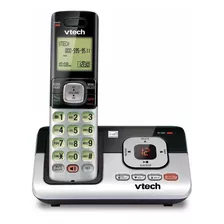 Teléfono Inalámbrico Vtech Cs6829 Negro Y Plateado