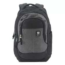 Mochila Urbana Wilson Urbana 65.11081 Color Negro Diseño Liso 30l