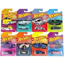 Hot Wheels - Set Volkswagen Completo Fusca Kombi Sp2 Golf T2