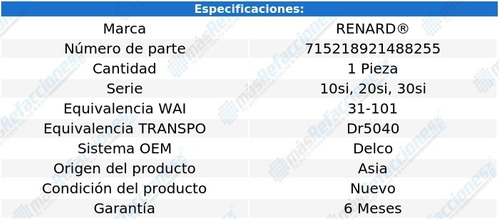 Porta Diodos Delco Pontiac T1000 L4 1.6l 81-87 Renard Foto 4