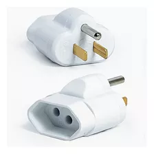 5 Peças Pino Plug Adaptador Tripolar Reverso 2p+t 15a Nbr