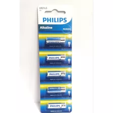 Pila 27a Philips Alkaline 27 A Pack 5 Unidades