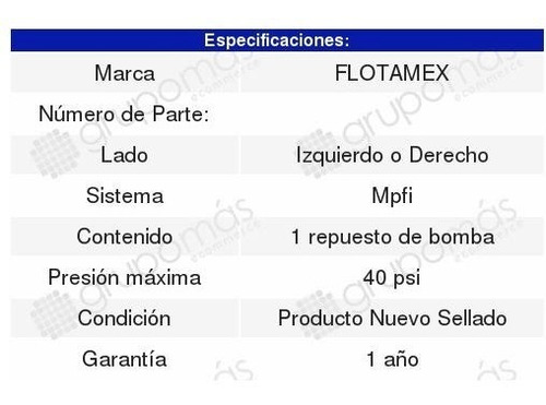 Repuesto Bomba Gasolina Mitsubishi 3000gt 3.0l 1991-1999 Foto 2