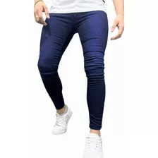 Pantalon Jean Hombre Elastizados Varios Colores Lisos