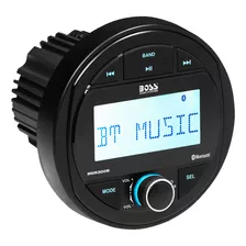 Rádio Marinizado Boss Entrada Usb Bluetooth Fm Som Estéreo