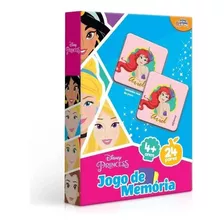 Jogo Memória Princesas Colorido Divertido 24 Pares 