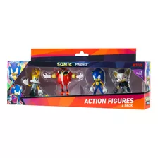 Sonic Prime Figuras X4 Pack