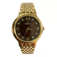 Relógio Feminino Champion Dourado Ch24857r 