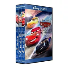 Cars Saga Completa Pack 3 Peliculas Colección Dvd