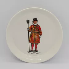 Antigo Enfeite Mini Petisqueira Chefe Yeoman Londres- 16206n