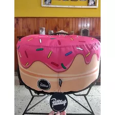 Puff De Dona Gigante Donut Simpson Hombre/mujer - Original