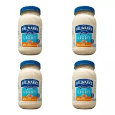 Maionese Hellmann's Light Kit Com 4 Unidades De 500g