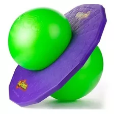 Pula Pula Brinquedo Pogobol Clássico Roxo E Verde Estrela