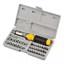 Kit Destornilladores Phillips Pala Set 41 Pzas Criquet Tubos