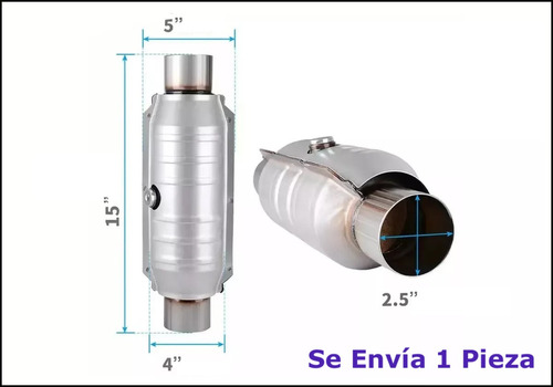 Convertidor Cataltico Dodge Stratus 2001-2006 L4 2.4l Euro Foto 3