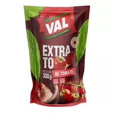 Caixa 10x Extrato De Tomate Val Sachê 300g