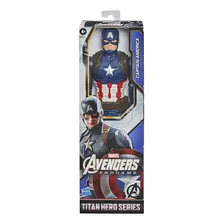 Avengers Capitan America Muñeco Titan Hero 30 Cm Orig Hasbro