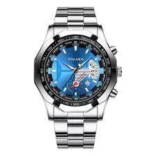 Reloj Con Banda De Acero Aleado Para Hombre Aa-022