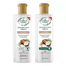 Kit Shampoo E Condicionador Flores E Vegetais Anti - Frizz