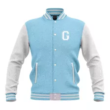 Jaqueta Moletom Blusa De Frio Estilo College Letra G