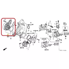 Bomba Dagua Honda Accord 2006 - 19200raaa01 Original