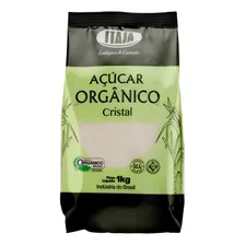 Açúcar Cristal Orgânico Itajá Pacote 1kg