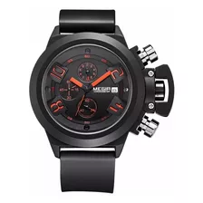 Reloj Deportivo Moderno Megir Cronometro Fechador Metalico