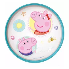 Plato De Cocina Abicolor Non-slip Premium Peppa Pig Color Blanco