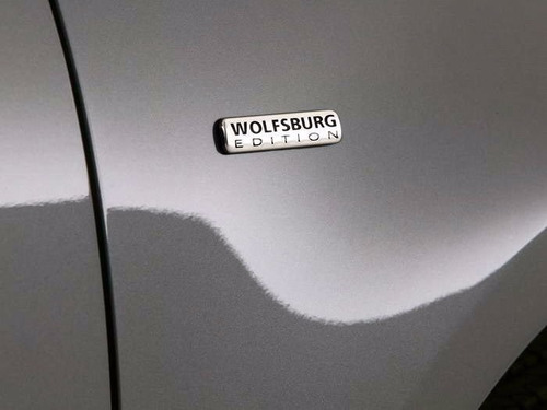 Emblema Nuevo Vw Wolfsburg Edition Jetta Bora Vento Vocho Foto 3