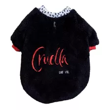 Buzo Cruella M Ropa Perros Cachorros Mascotas Bulldog 40%off