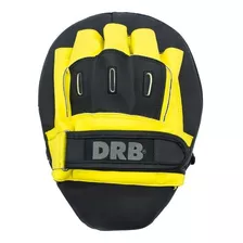 Guante Foco Boxeo Negro Amarillo Dribbling 