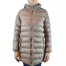 Rush Town Campera Parka Lifestyle Mujer Nylon Marron Ras