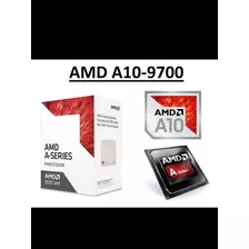 Procesador Amd A10-9700 Series Con Disipador Stock 