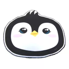 Individual Tela Forma Pingüino Acabajo Deco Color Negro