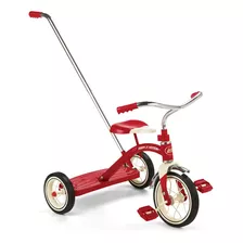 Triciclo De Guidão Ajustável Radio Flyer, 10, Cor Vermelha. Cor: Vermelho