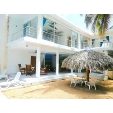 Villa En Venta En El Exclusivo Complejo De Playa Nueva Romana (primera Línea De Playa)