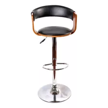 Silla Bar Bosco Negro/café M+design Color Negro