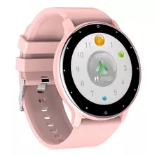 Smartwatch Zl02 Tela Redonda Fitness Tracker Leve