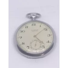 Reloj Vintage Suizo De Bolsillo Clarna 15 Joyas 