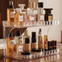 Organizador Porta Maquiagem 2 Andares Cosméticos Transparente