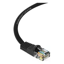 (paquete De 10 Cables Ethernet, Cable Cat6 Plano De 2 P...