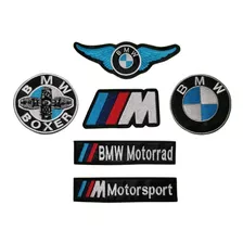 Parches Bordados Bmw Alas Boxer Motosport Logo