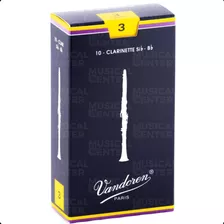 1 Palheta P/clarinete Sib Tradicional Nº3 Original Vandoren