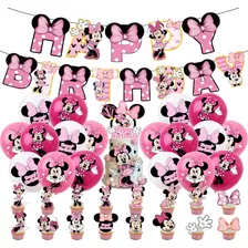 Cotillon Minnie Mouse Decoración Cumpleaños Minnie Disney