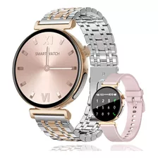 Reloj Inteligente Mujeres Llamada Bluetooth Asistente De Voz