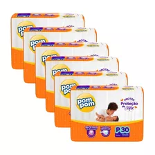 Kit Fraldas Pom Pom Proteção De Mãe 6 Pacotes