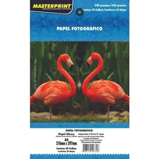 Papel Fotográfico Glossy Brilhante Branco A4 230gramas